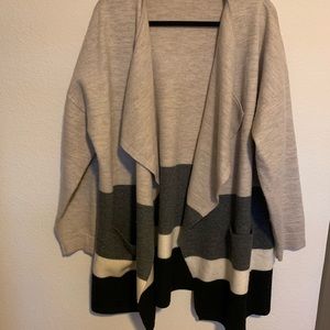 Madewell striped cardigan